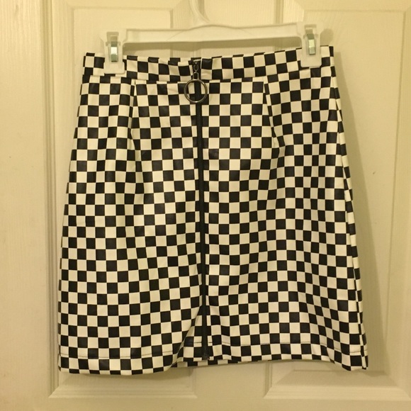 Nasty Gal Dresses & Skirts - Checkered Mini Skirt